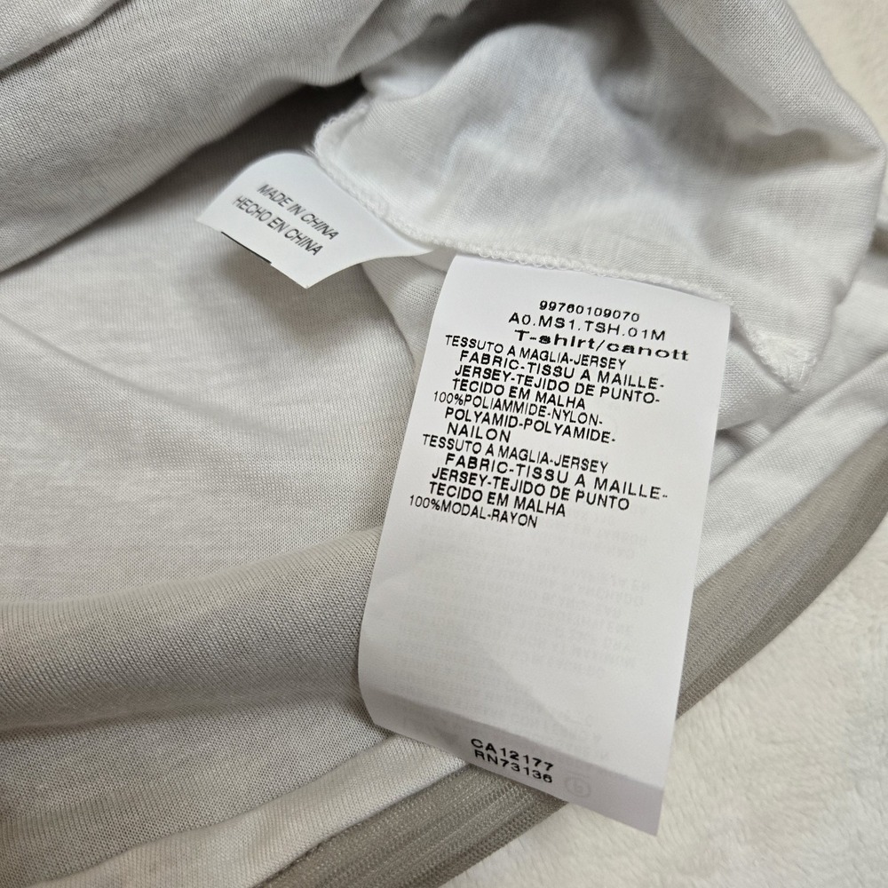 S Max Mara Turtleneck Long Sleeve Double Layer Mesh Beige Classic Casual Medium - Picture 6 of 14